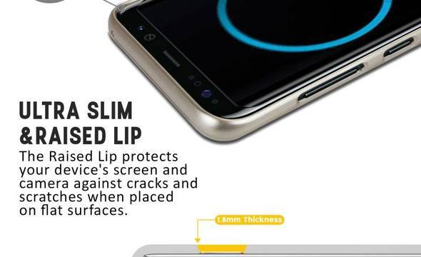 Mercury I-Jelly - Etui Samsung Galaxy S8 (złoty) - zdjęcie 4