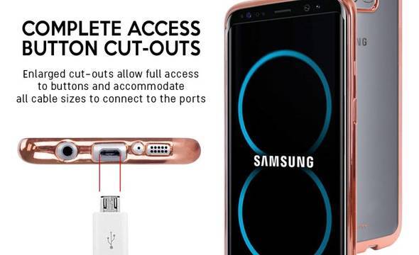 Mercury RING2 - Etui Samsung Galaxy S8+ (różowe złoto) - zdjęcie 4