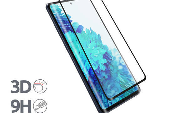 Crong 3D Armour Glass - Szkło hartowane 9H Full Glue na cały ekran Samsung Galaxy S20 FE - zdjęcie 1