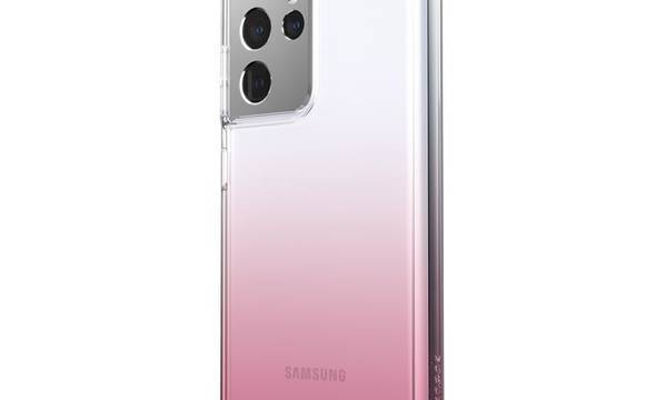 Speck Presidio Perfect-Clear Ombre -  Etui Samsung Galaxy S21 Ultra z powłoką MICROBAN (Clear/Vintage Rose Fade) - zdjęcie 1