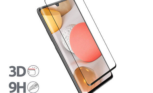 Crong 3D Armour Glass - Szkło hartowane 9H Full Glue na cały ekran Samsung Galaxy A42 5G - zdjęcie 1