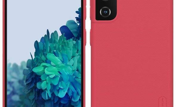 Nillkin Super Frosted Shield - Etui Samsung Galaxy S21 (Bright Red) - zdjęcie 1
