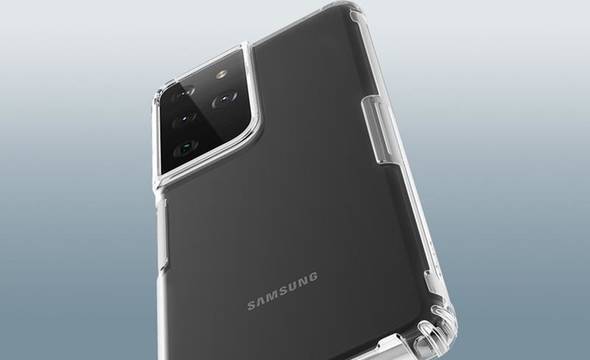 Nillkin Nature TPU Case - Etui Samsung Galaxy S21 Ultra (White) - zdjęcie 5