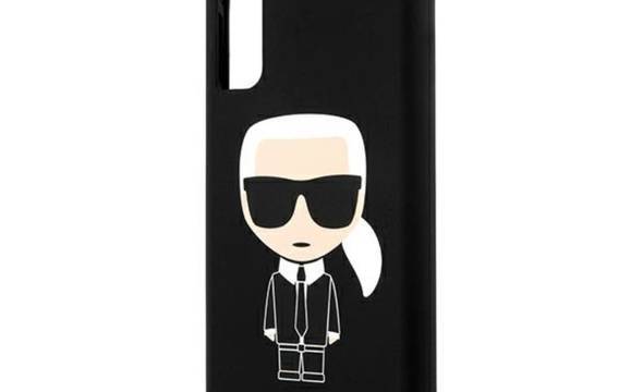Karl Lagerfeld Fullbody Silicone Iconic - Etui Samsung Galaxy S21 + (Czarny) - zdjęcie 6
