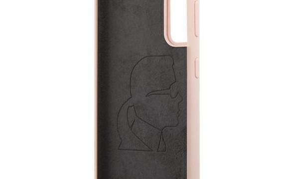 Karl Lagerfeld Fullbody Silicone Iconic - Etui Samsung Galaxy S21 (Różowy) - zdjęcie 7