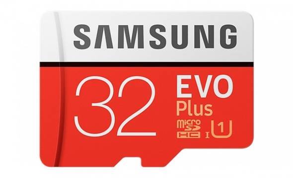 Samsung MicroSDHC Evo+ - Karta pamięci 32GB Class 10 UHS-I U1 95/20 Mb/s z adapterem - zdjęcie 1