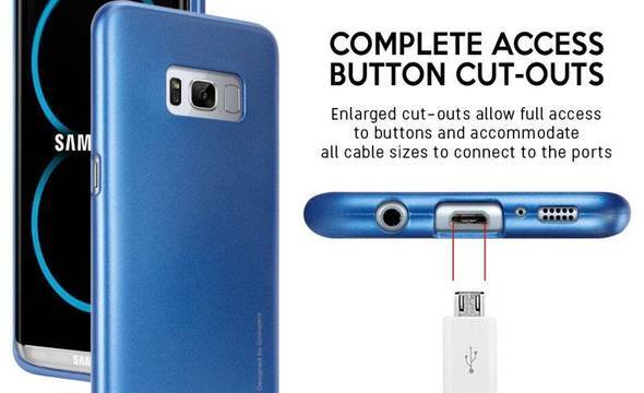 Mercury I-Jelly - Etui Samsung Galaxy S8 (niebieski) - zdjęcie 5