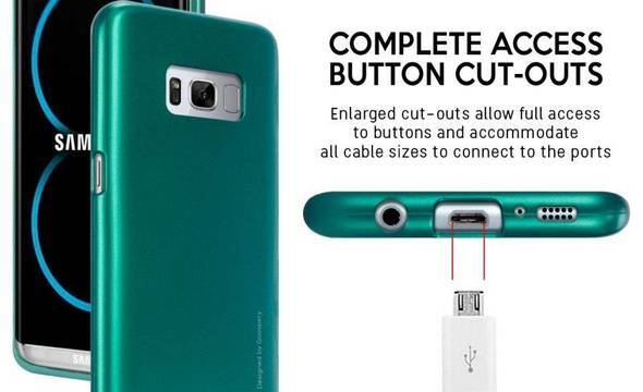 Mercury I-Jelly - Etui Samsung Galaxy S8+ (zielony) - zdjęcie 5
