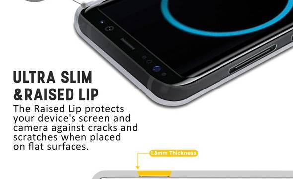 Mercury Transparent Jelly - Etui Samsung Galaxy S8+ (przezroczysty) - zdjęcie 3