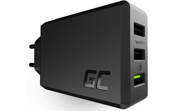 Green Cell ChargeSource 3 - Ładowarka sieciowa 3xUSB 30W Ultra Charge, Smart Charge - zdjęcie 1