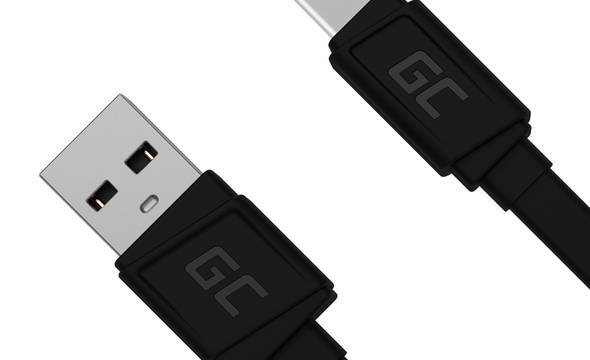 Green Cell GCmatte - Kabel Przewód USB-C 25 cm z obsługą szybkiego ładowania - zdjęcie 1