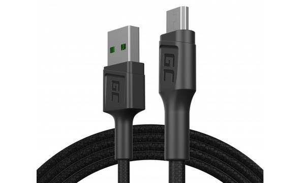 Green Cell PowerStream - Kabel Przewód USB-A - Micro USB 120cm szybkie ładowanie Ultra Charge, QC 3.0 - zdjęcie 1