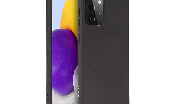 Crong Color Cover - Etui Samsung Galaxy A72 (czarny) - zdjęcie 1