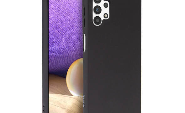 Crong Color Cover - Etui Samsung Galaxy A32 (czarny) - zdjęcie 1