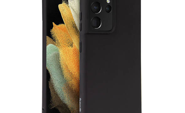Crong Color Cover - Etui Samsung Galaxy S21 Ultra (czarny) - zdjęcie 1