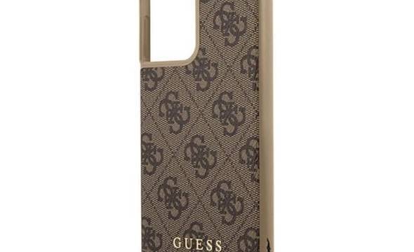 Guess 4G Charms Collection - Etui iPhone Samsung Galaxy S21 Ultra (brązowy) - zdjęcie 5