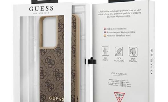 Guess 4G Charms Collection - Etui iPhone Samsung Galaxy S21 Ultra (brązowy) - zdjęcie 7