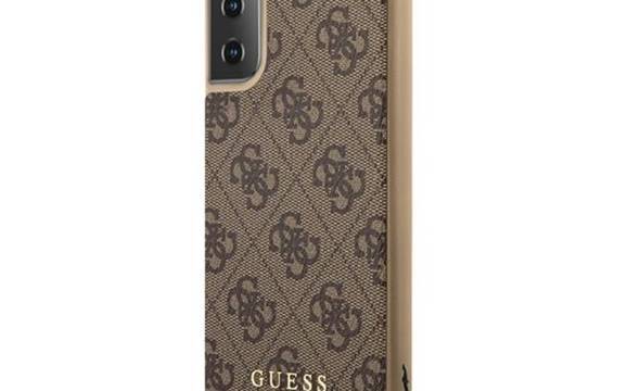Guess 4G Charms Collection - Etui iPhone Samsung Galaxy S21 (brązowy) - zdjęcie 2
