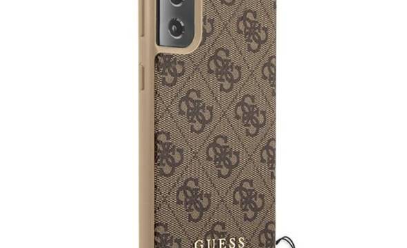 Guess 4G Charms Collection - Etui iPhone Samsung Galaxy S21 (brązowy) - zdjęcie 4