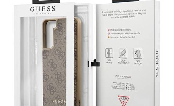 Guess 4G Charms Collection - Etui iPhone Samsung Galaxy S21 (brązowy) - zdjęcie 8