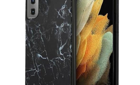 Guess Marble - Etui Samsung Galaxy S21 (czarny) - zdjęcie 1
