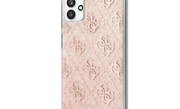 Guess 4G Glitter - Etui Samsung Galaxy A32 5G (Pink) - zdjęcie 1