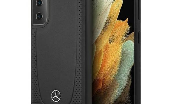 Mercedes Leather Urban Line - Etui Samsung Galaxy S21 (black) - zdjęcie 1