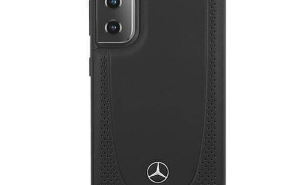 Mercedes Leather Urban Line - Etui Samsung Galaxy S21+ (black) - zdjęcie 3