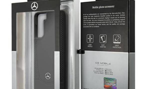Mercedes Leather Urban Line - Etui Samsung Galaxy S21+ (black) - zdjęcie 8