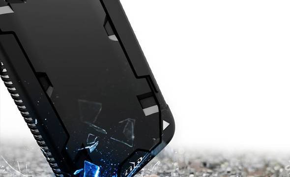 Zizo Proton Case - Pancerne etui Samsung Galaxy S8 ze szkłem 9H na ekran (czarny) - zdjęcie 8