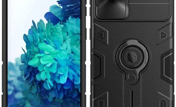 Nillkin CamShield Armor - Etui Samsung Galaxy S21+ (Black) - zdjęcie 1