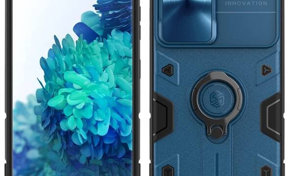 Nillkin CamShield Armor - Etui Samsung Galaxy S21 Ultra (Blue) - zdjęcie 1
