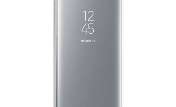 Samsung Clear View Standing Cover - Etui z klapką Samsung Galaxy S8+ w/ stand-up (srebrny) - zdjęcie 1