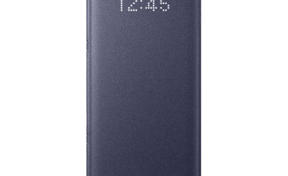 Samsung LED View Cover - Etui z klapką + kieszeń na kartę Samsung Galaxy S8+ (fioletowy) - zdjęcie 1