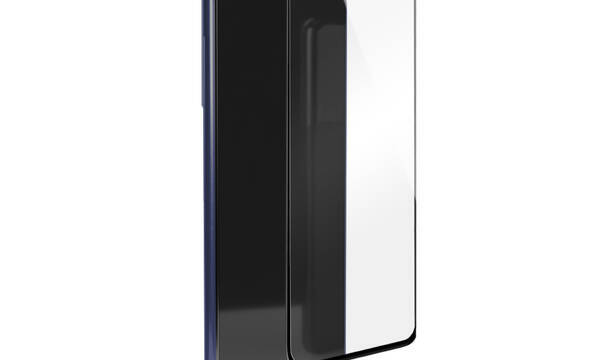 PURO Frame Tempered Glass - Szkło ochronne hartowane na ekran Samsung Galaxy S21 FE (czarna ramka) - zdjęcie 1