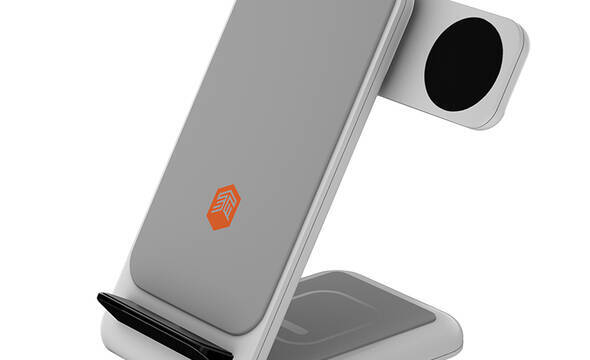 STM ChargeTree Swing – Ładowarka bezprzewodowa 3w1 do iPhone, AirPods i Apple Watch (biały) - zdjęcie 1