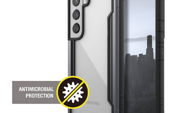 X-Doria Raptic Shield Pro - Etui Samsung Galaxy S22 5G (Antimicrobial Protection) (Black) - zdjęcie 1