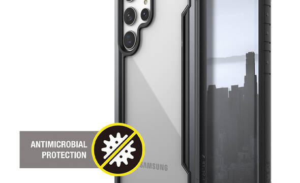 X-Doria Raptic Shield Pro - Etui Samsung Galaxy S22 Ultra 5G (Antimicrobial Protection) (Black) - zdjęcie 1
