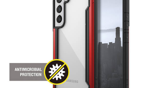 X-Doria Raptic Shield Pro - Etui Samsung Galaxy S22+ 5G (Antimicrobial Protection) (Red) - zdjęcie 1
