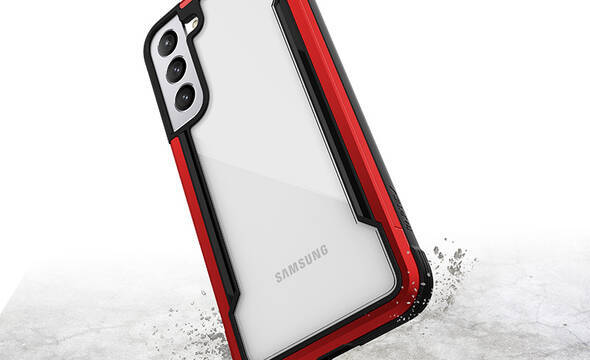X-Doria Raptic Shield Pro - Etui Samsung Galaxy S22+ 5G (Antimicrobial Protection) (Red) - zdjęcie 2