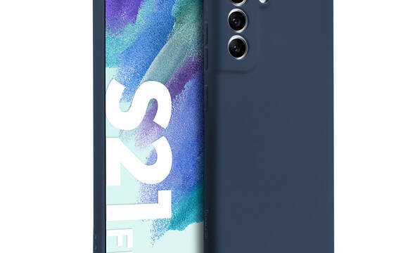 Crong Color Cover - Etui Samsung Galaxy S21 FE (granatowy) - zdjęcie 1
