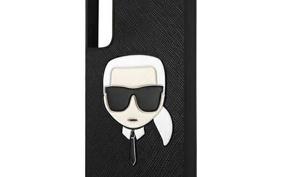 Karl Lagerfeld Saffiano Ikonik Karl`s Head - Etui Samsung Galaxy S22+ (czarny) - zdjęcie 5