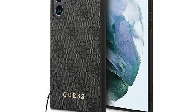 Guess 4G Charms Collection - Etui Samsung Galaxy S22 Ultra (szary) - zdjęcie 1