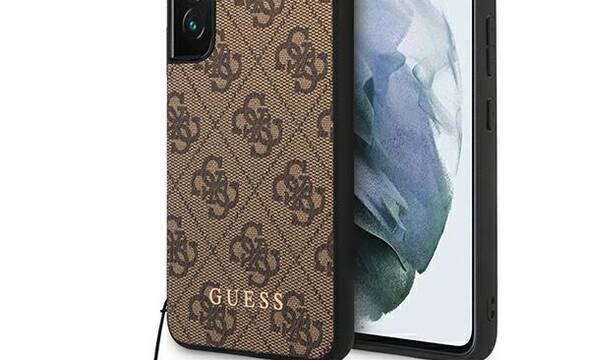 Guess 4G Charms Collection - Etui Samsung Galaxy S22+ (brązowy) - zdjęcie 1