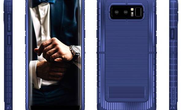 Zizo Dynite Cover - Etui Samsung Galaxy Note 8 (2017) + szkło 9H na ekran (Dark Blue) - zdjęcie 9
