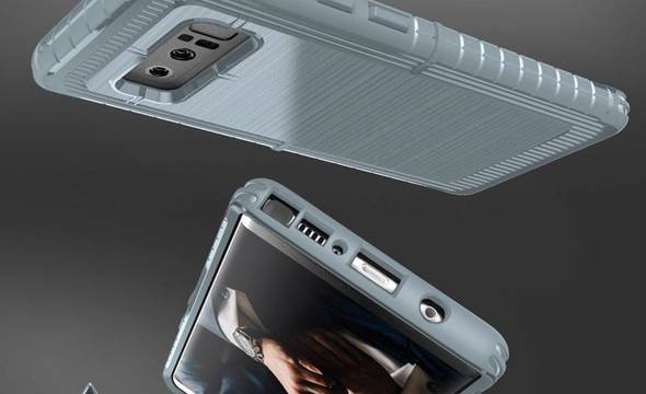 Zizo Dynite Cover - Etui Samsung Galaxy Note 8 (2017) + szkło 9H na ekran (Gray) - zdjęcie 6