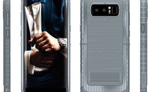 Zizo Dynite Cover - Etui Samsung Galaxy Note 8 (2017) + szkło 9H na ekran (Gray) - zdjęcie 9
