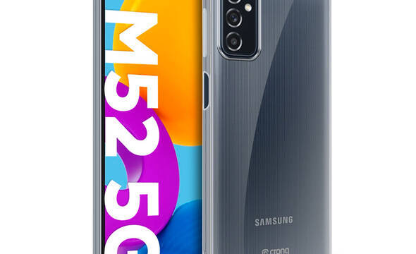Crong Crystal Slim Cover - Etui Samsung Galaxy M52 5G (przezroczysty) - zdjęcie 1