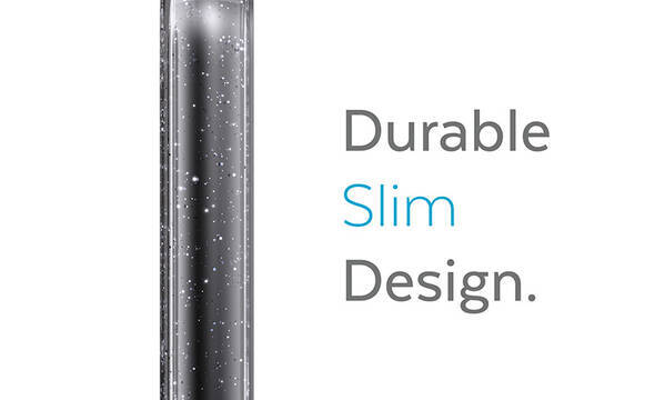Speck Presidio Perfect-Clear with Glitter - Etui Samsung Galaxy S22+ z powłoką antybakteryjną MICROBAN (Clear/Platinum Glitter) - zdjęcie 11