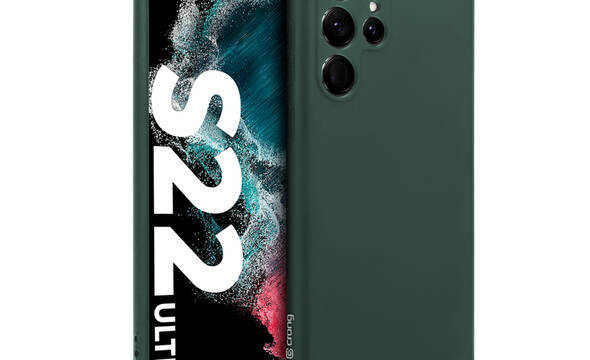 Crong Color Cover - Etui Samsung Galaxy S22 Ultra (zielony) - zdjęcie 1